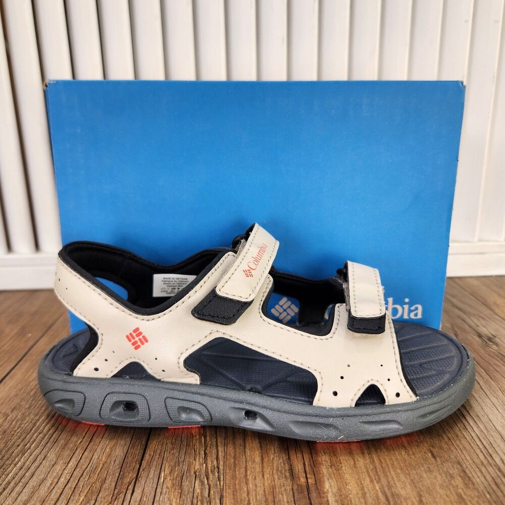 Columbia Techsun Vent Sandals Child Size 13 Ancient Fossil Black Outdoor Trail